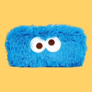 Sesamo Street cookie monster zipper pouch / pen case